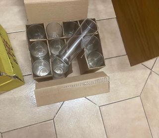 Vasos de tubo nuevos