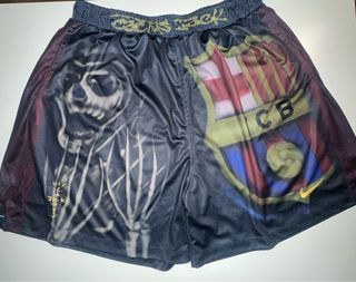 Shorts Travis Scott x Barça Nike.

