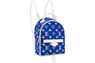 Mochila Louis Vuitton Azul y Blanca