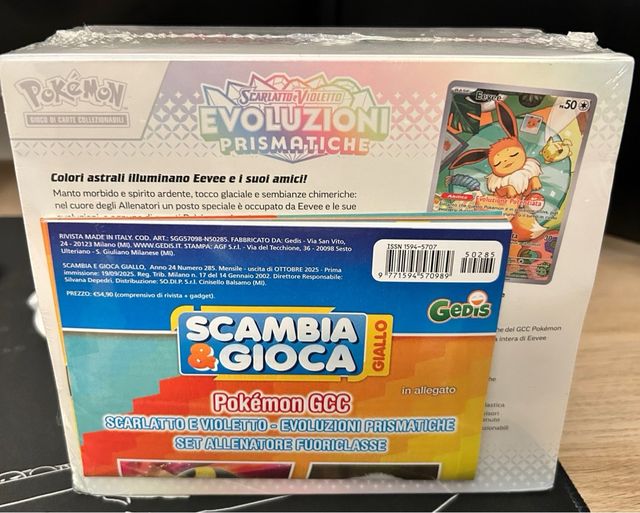 ETB Pokemon Evoluzioni Prismatiche Sigillato