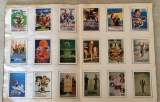 Álbum Cromos súper Guay Películas y Artistas 80’s