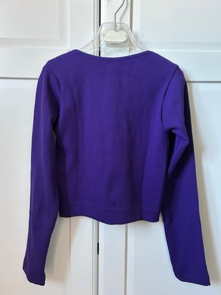 Maglia Terranova viola taglia XS/S
