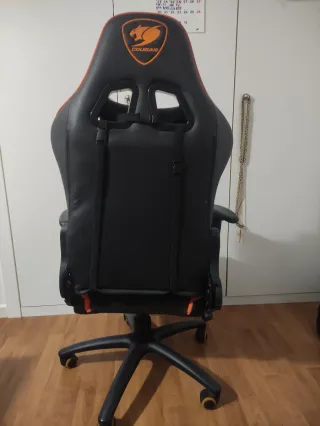 Silla Gaming Cougar Armor One V2 Negra/Naranja