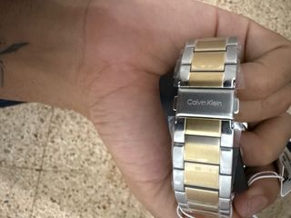 Reloj Calvin Klein Plata y Oro