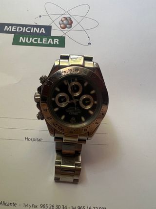 Reloj Rolex Daytona Plata