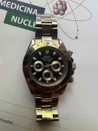 Reloj Rolex Daytona Plata