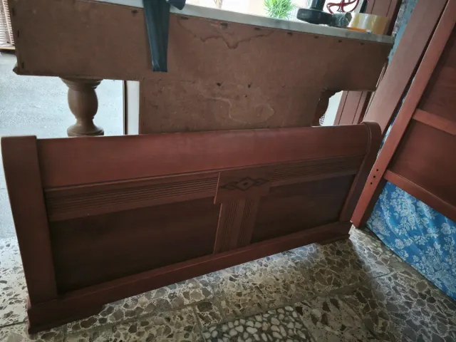 Estructura cama madera 110x 190 cm