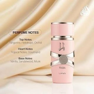 Perfume Yara Lattafa Rosa y Dorado