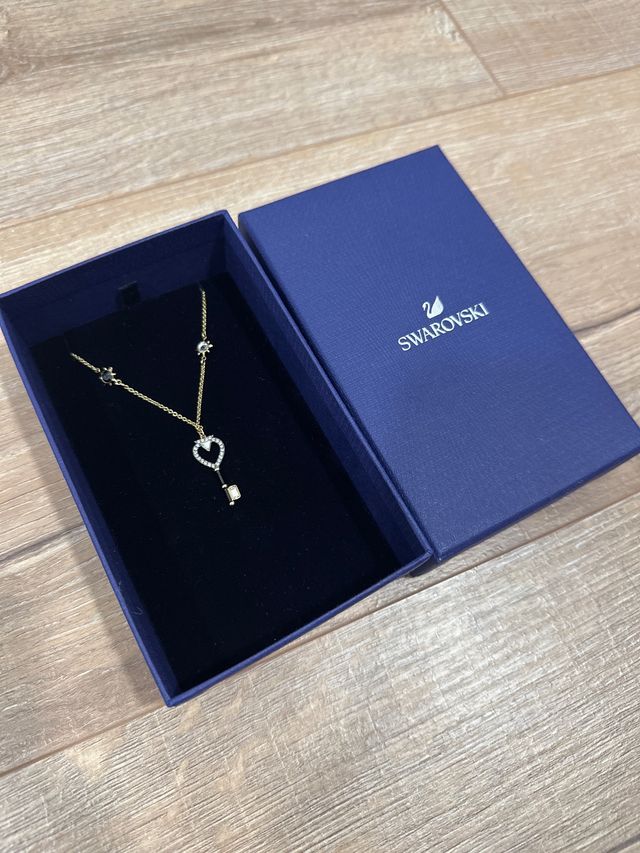 Collar Swarovski Corazón llave