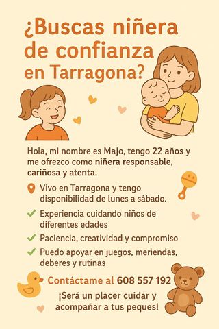 Niñera/Canguro