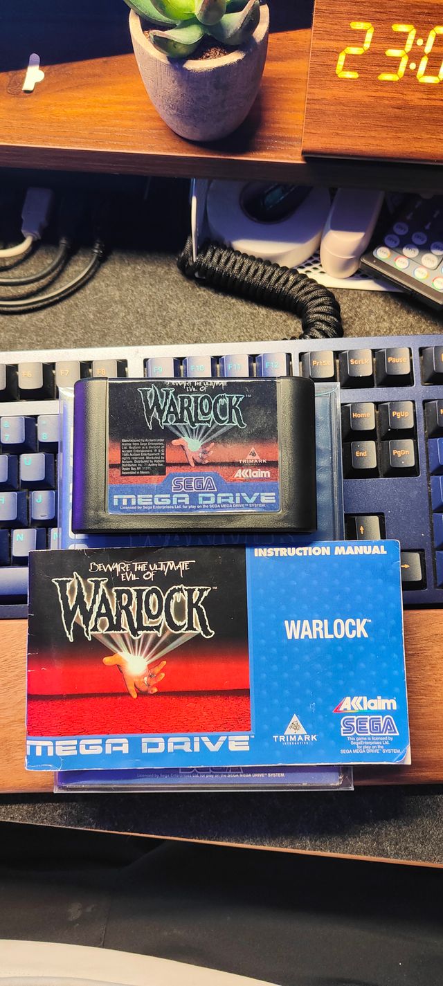 Juego Mega Drive Warlock - Sega