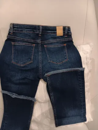 Pantalón tejano KAPORAL, niña 7/9 años