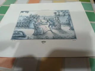 Stampa artistica Le Baiser P.L. Surugue