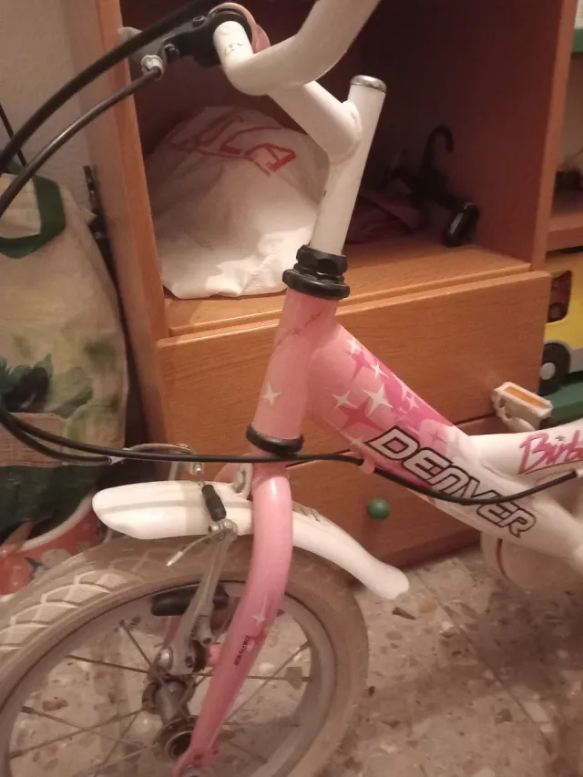 Bicicleta infantil rosa