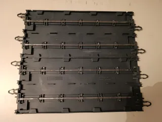 Lote Scalextric Powerline 7Curvas y 8Rectas