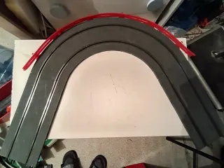 Lote Scalextric Powerline 7Curvas y 8Rectas