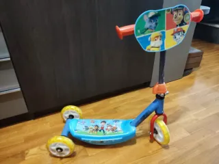 Patinete Patrulla Canina 3 ruedas