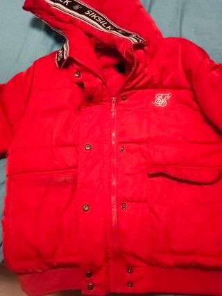 Abrigo/Cazadora SikSilk Roja