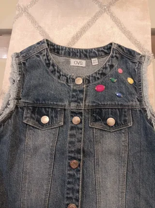 Chaleco tejano niña OVS 6 años