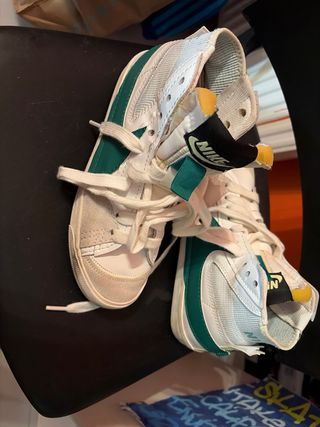 Nike Blazer Mid Zapatillas Verde Blanco