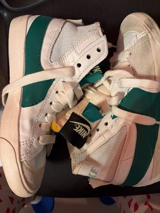 Nike Blazer Mid Zapatillas Verde Blanco