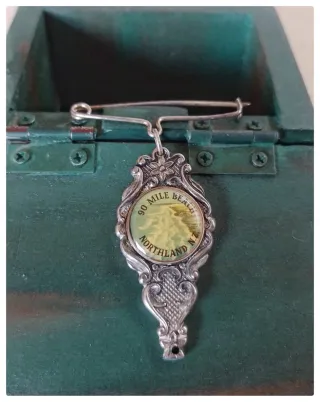 Spilla Cameo Vintage Argentata