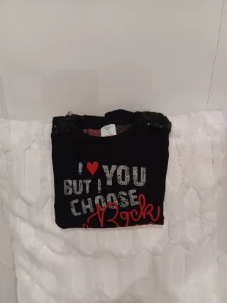 Camiseta niña 7/9 años moderna