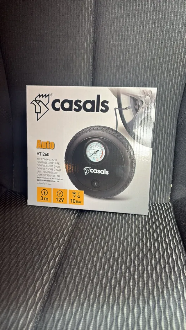 Compresor de aire Casals VT1260 12V