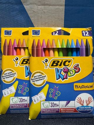 Colori Giotto Cera - Pastelli a cera 24 colori 