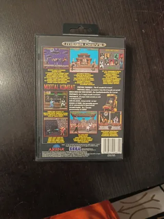 Cartuccia Mortal Kombat Sega Mega Drive