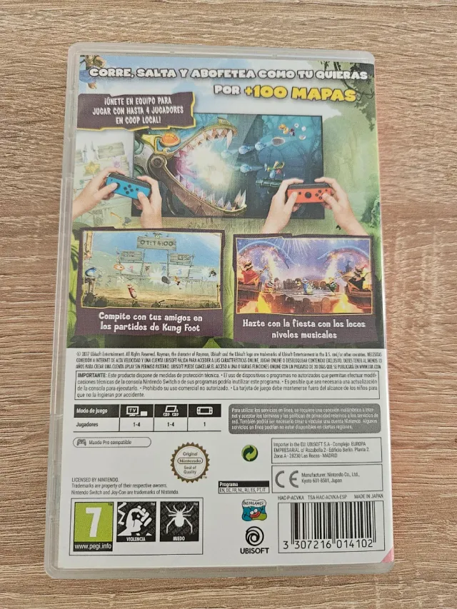 Rayman Legends Definitive Edition Switch