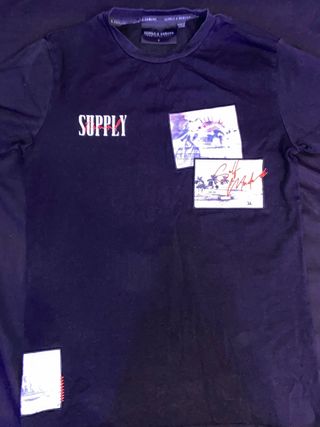 Camiseta Supply & Demand Negra Talla s