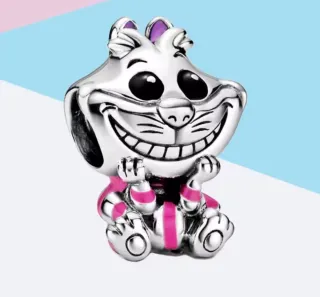 Charm Pandora Disney Gato Sonriente