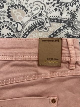 Jeans Stradivarius Talla 44 Rosa