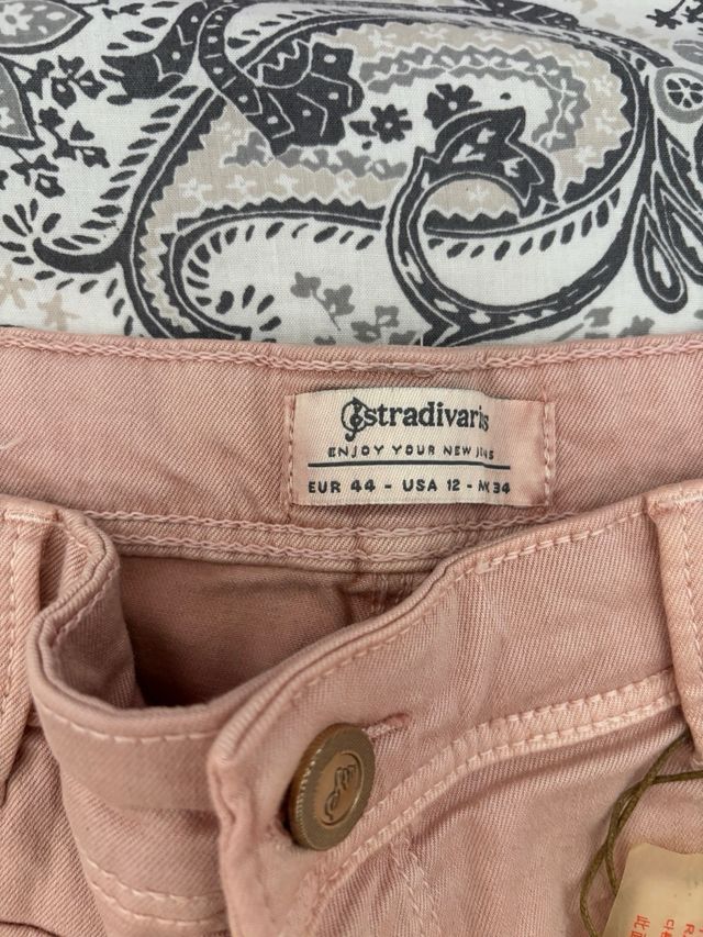 Jeans Stradivarius taglia 44 rosa