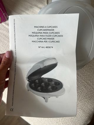 Máquina para hacer cupcakes