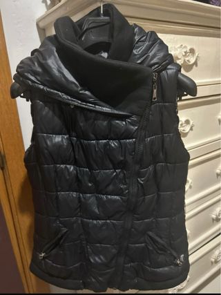 Chaleco de invierno negro