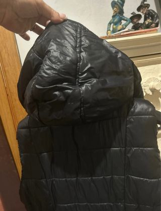 Chaleco de invierno negro