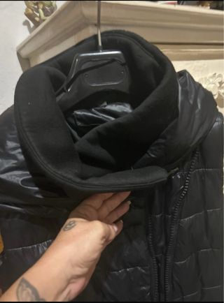 Chaleco de invierno negro