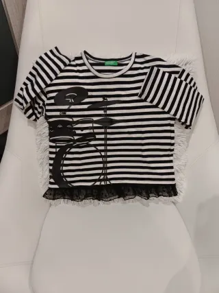 Camiseta rayas niña 8/10 años
