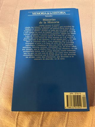 Historias De LA Historia (Spanish Edition)