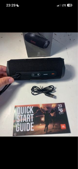 Altavoz JBL Flip 6 Negro