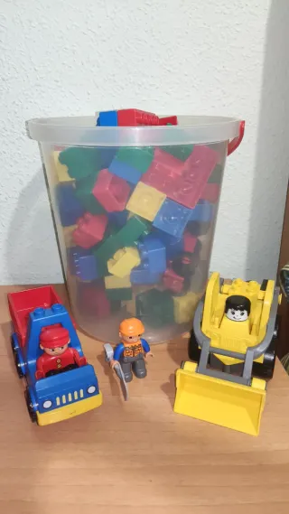 Lego Duplo Cubo Bloques Construcción