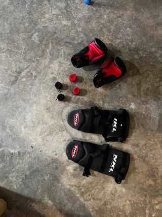Saco Boxeo Daedo + Cintas, Guantes y Espinilleras