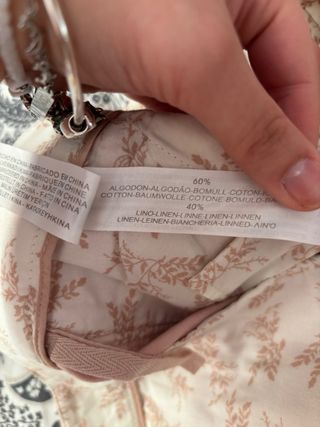 Pantalones Massimo Dutti Talla 44 Rosa
