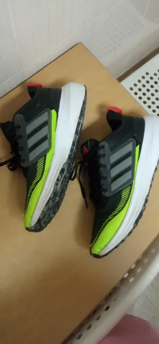 Zapatillas Adidas 40.5 Negro/Verde