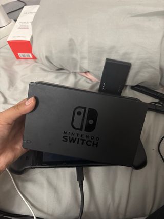 Nintendo Switch Negra Completa