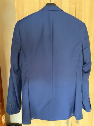 Traje Cruzado Azul JVZ Talla M