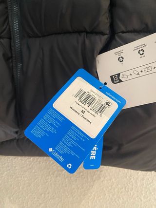 Chaqueta Columbia de invierno negra