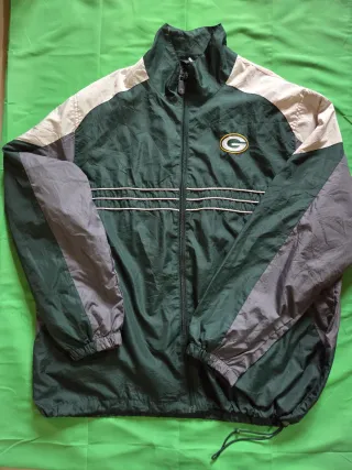  Giacca a Vento Vintage NFL - Green Bay Packers 